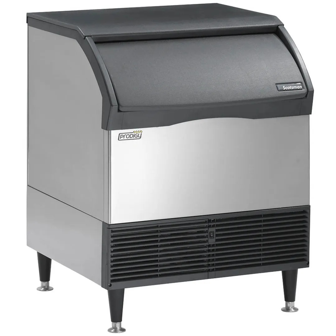 Scotsman CU3030SW-1 30" Water Cooled Half Cube 347 lb Undercounter Ice Machine with 110 lb Bin