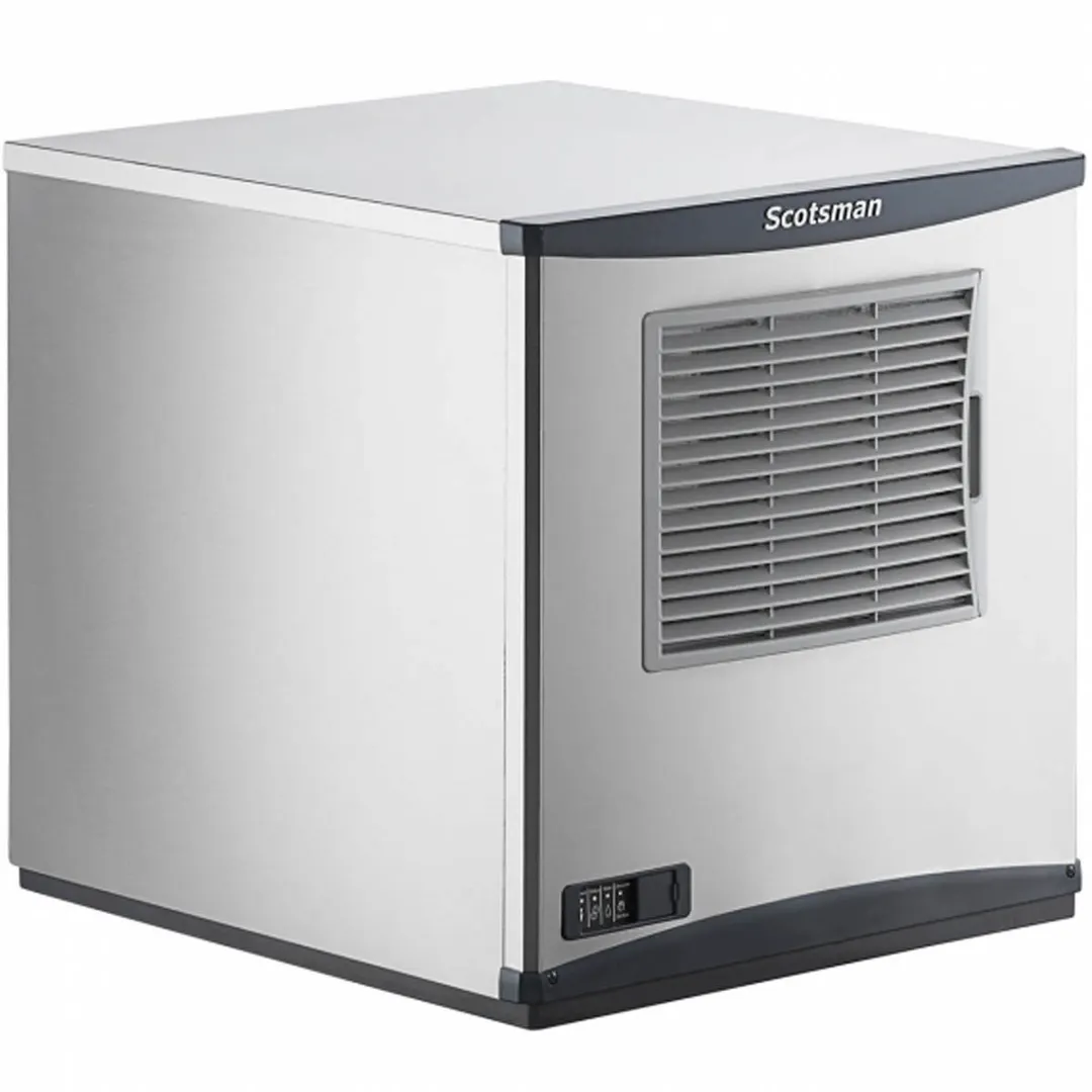 Scotsman FS0822AX-1/B322S Air Cooled Flake 800 lb Ice Machine with Bin, 370 lb Storage