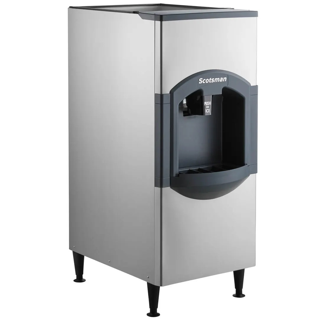 Scotsman HD22B-1 22" Cube Hotel Ice Dispenser, 120 lb Bin