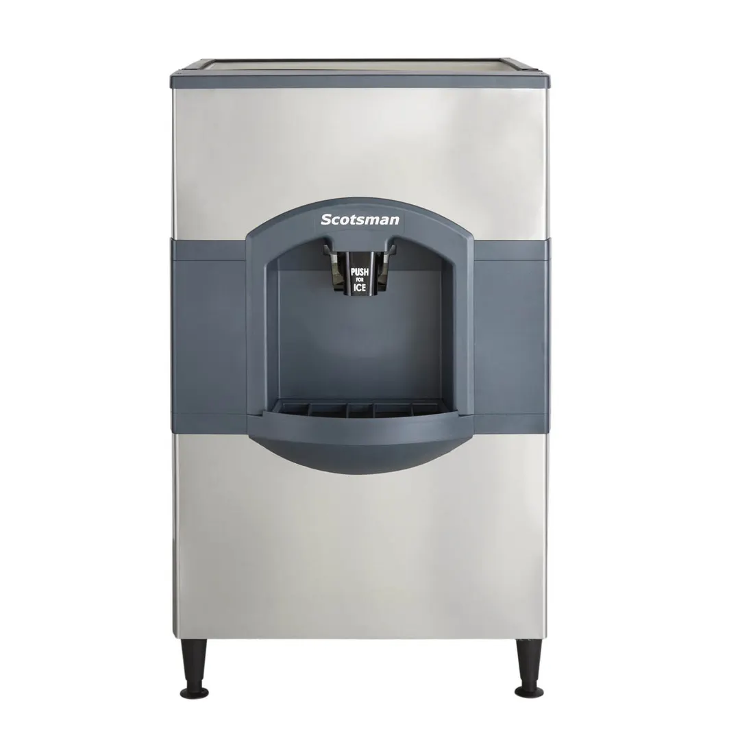 Scotsman HD30W-1 30" Cube Hotel Ice & Water Dispenser, 180 lb Bin