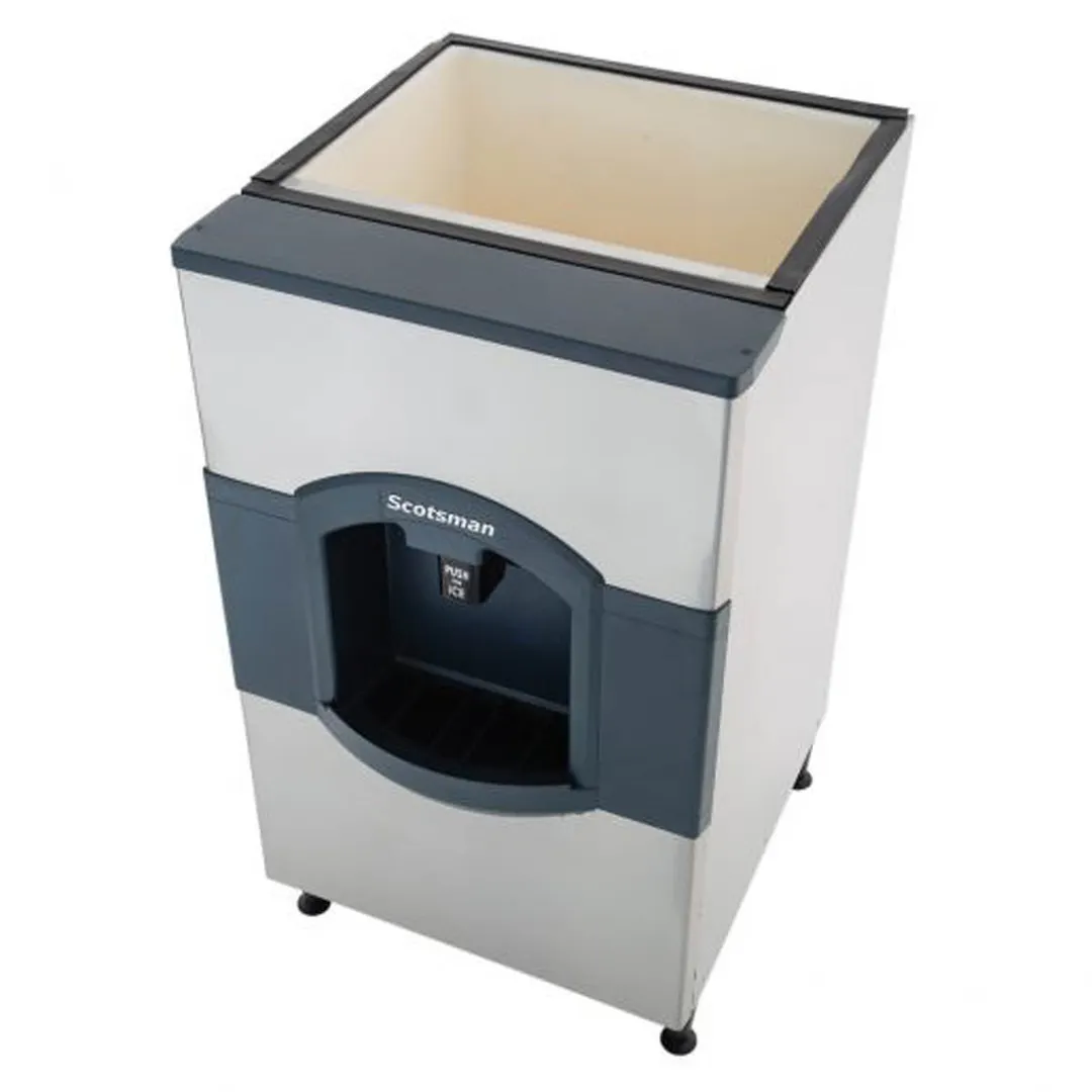 Scotsman HD30W-1 30" Cube Hotel Ice & Water Dispenser, 180 lb Bin