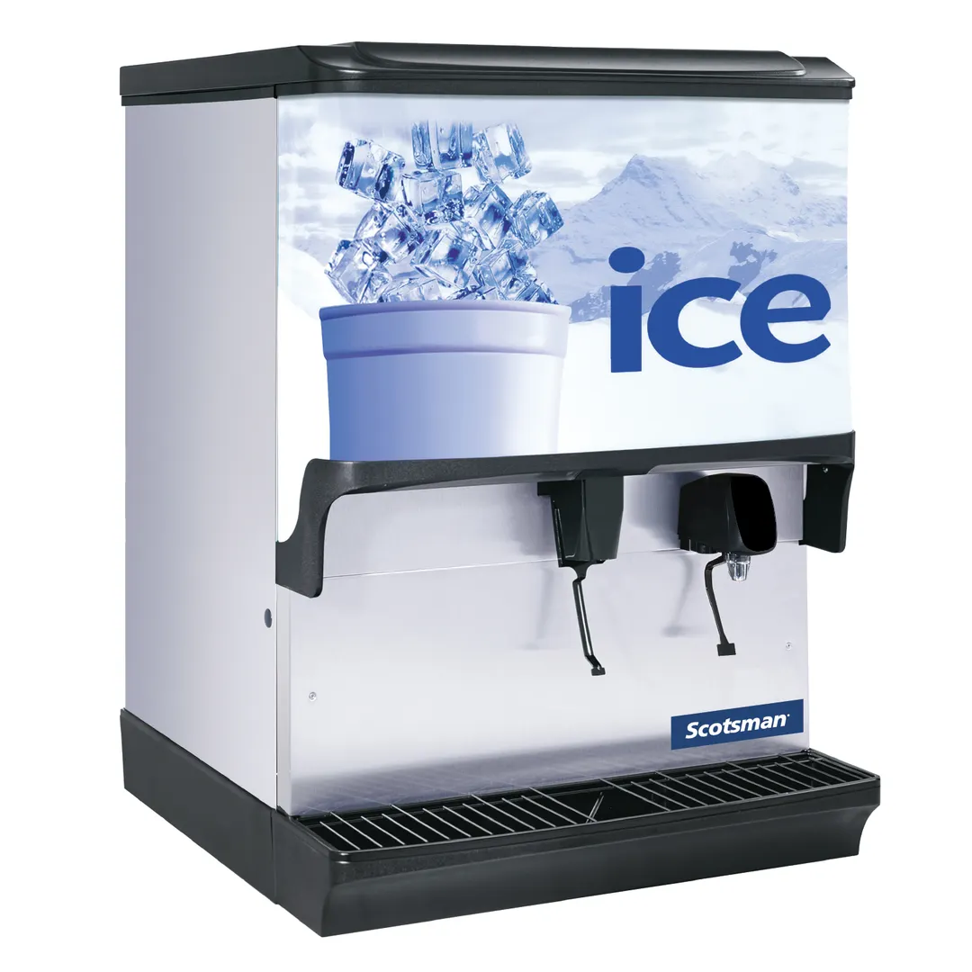 Scotsman IOD250WF-1 30" Countertop Nugget Ice & Water Dispenser, 250 lb Bin