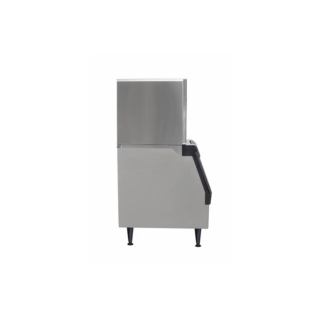 Scotsman MC0330MAX-1/B330P Air Cooled Full Cube 400 lb Ice Machine with Bin, 344 lb Storage