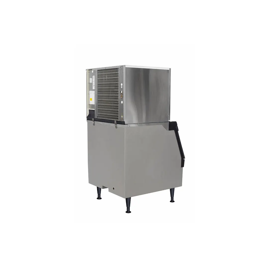 Scotsman MC0330MAX-1/B330P Air Cooled Full Cube 400 lb Ice Machine with Bin, 344 lb Storage