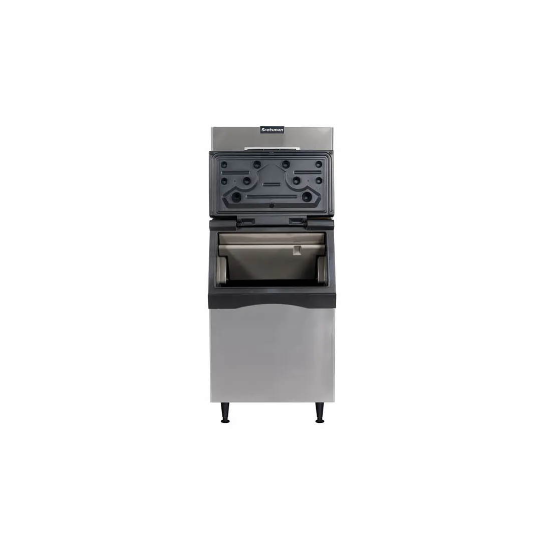 Scotsman MC0630SA-32/B530S Air Cooled Half Cube 640 lb Ice Machine with Bin, 536 lb Stainless