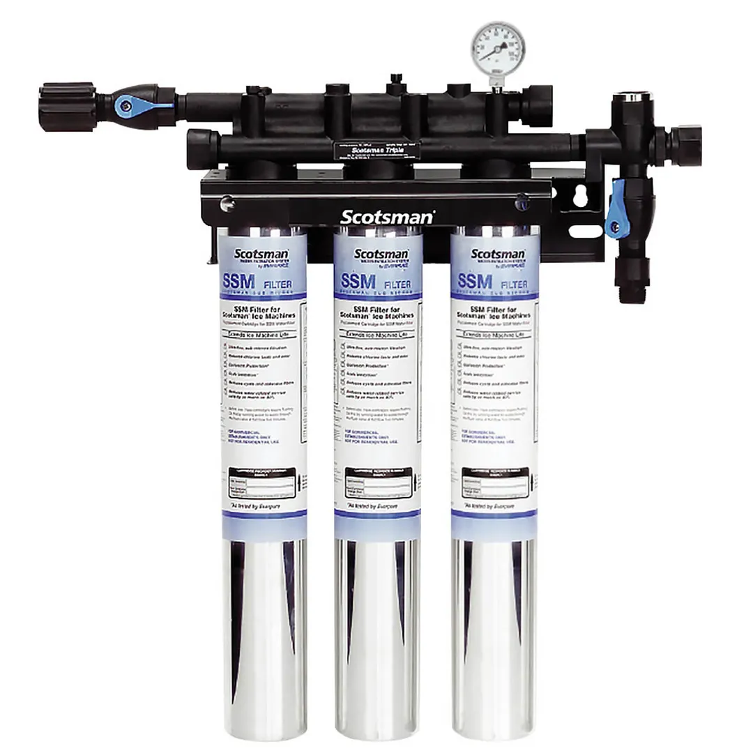 Scotsman SSM3-P SSM Plus Triple Water Filtration System, Removes Chlorine