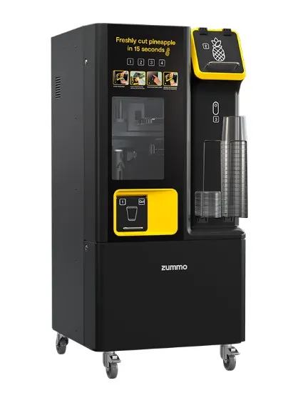 Zummo ISLA Z26 - Pineapple Cutter, 3 Cutting Options, 15s Processing, 21‑Gallon Waste, 1.6 kW, 120 V, Self‑Serve