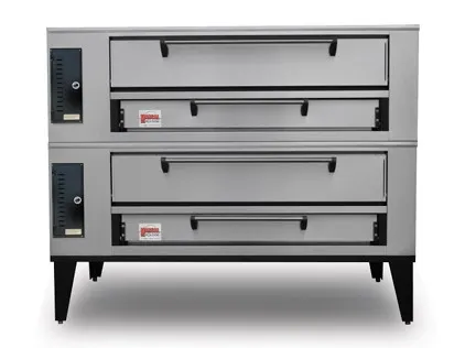 Marsal SD-10866/SD-866 86" Double Deck Gas Pizza Oven 