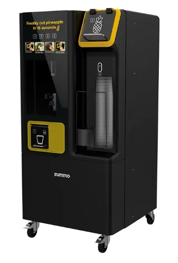 Zummo ISLA Z26 - Pineapple Cutter, 3 Cutting Options, 15s Processing, 21‑Gallon Waste, 1.6 kW, 120 V, Self‑Serve