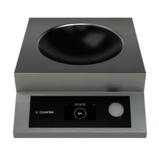 CookTek HTF-9500-WK35-1 (MW3500G) Induction Wok, Countertop, 4.3" Capacitive Touch Display