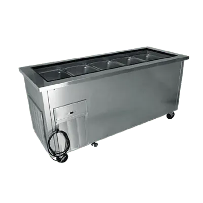 Delfield SCSC-50-BP Refrigerated Cold Pan Serving counter, 39" x 21.62" Cold Pan Size