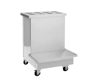 Delfield SCTS-28 Shelleysteel™ Mobile Stainless Steel Tray Stand, 28" Deep