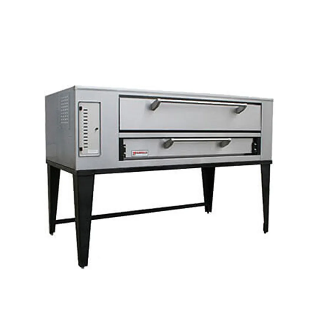 Marsal SD-10866 Gas Single Deck Pizza Oven, 10"H x 44" x 66" Baking Chamber