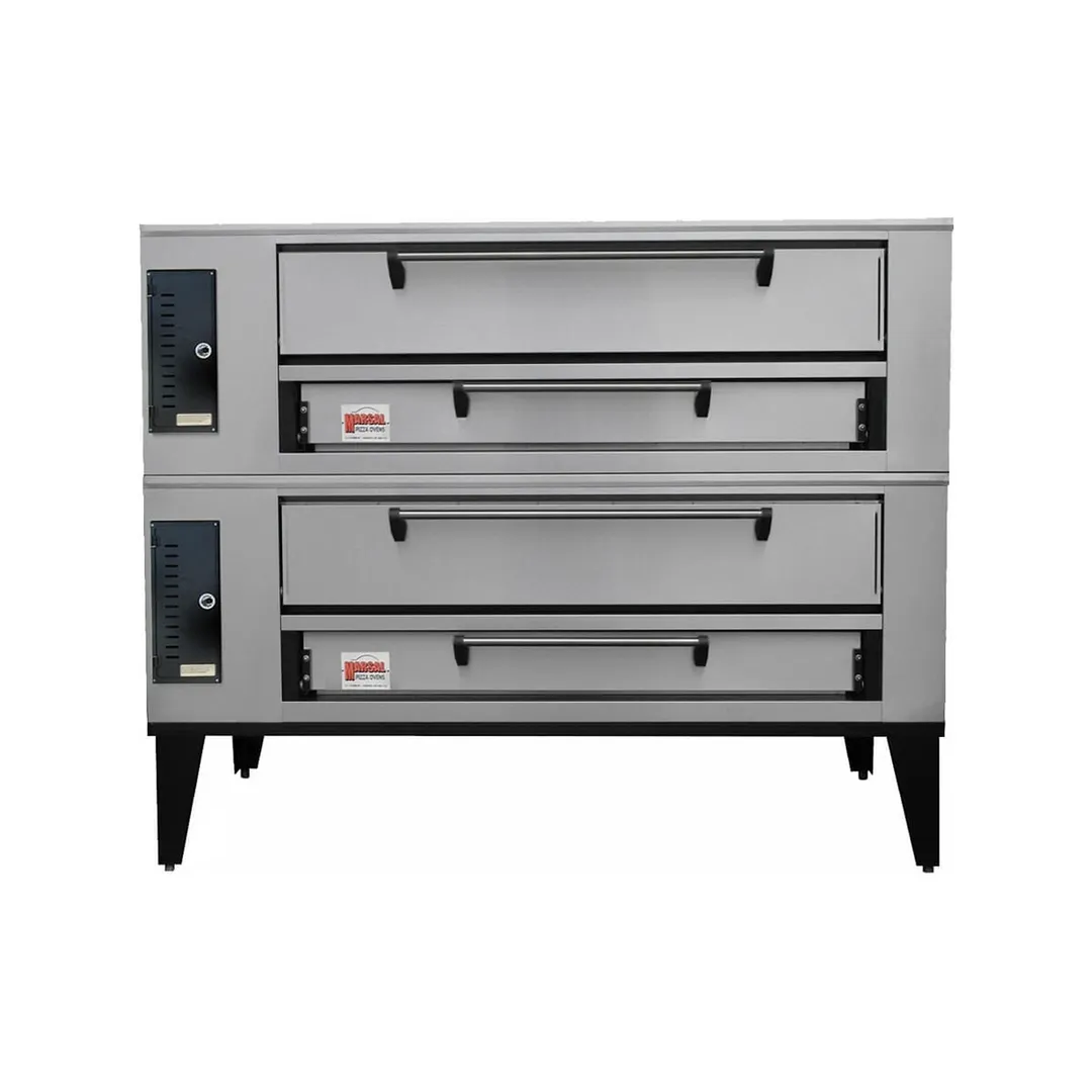 Marsal SD-236 STACKED 52" Gas Pizza Deck Oven, Double Deck