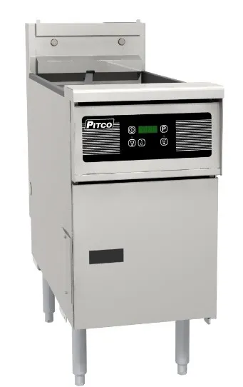 Pitco SE184 19" Floor Model Electric Full Pot Fryer, 60 lbs