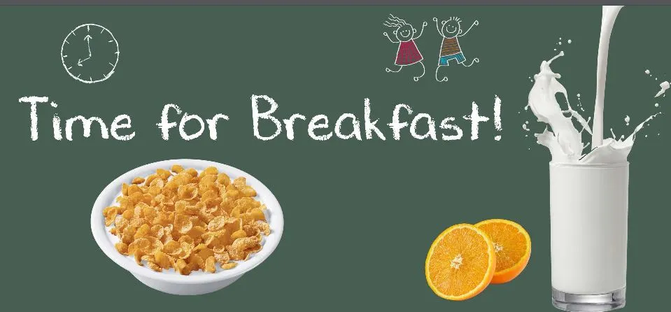 SecoSelect F65253 Sign, "Time For Breakfast", 46-1/2" X 21-3/4"H, Rectangular