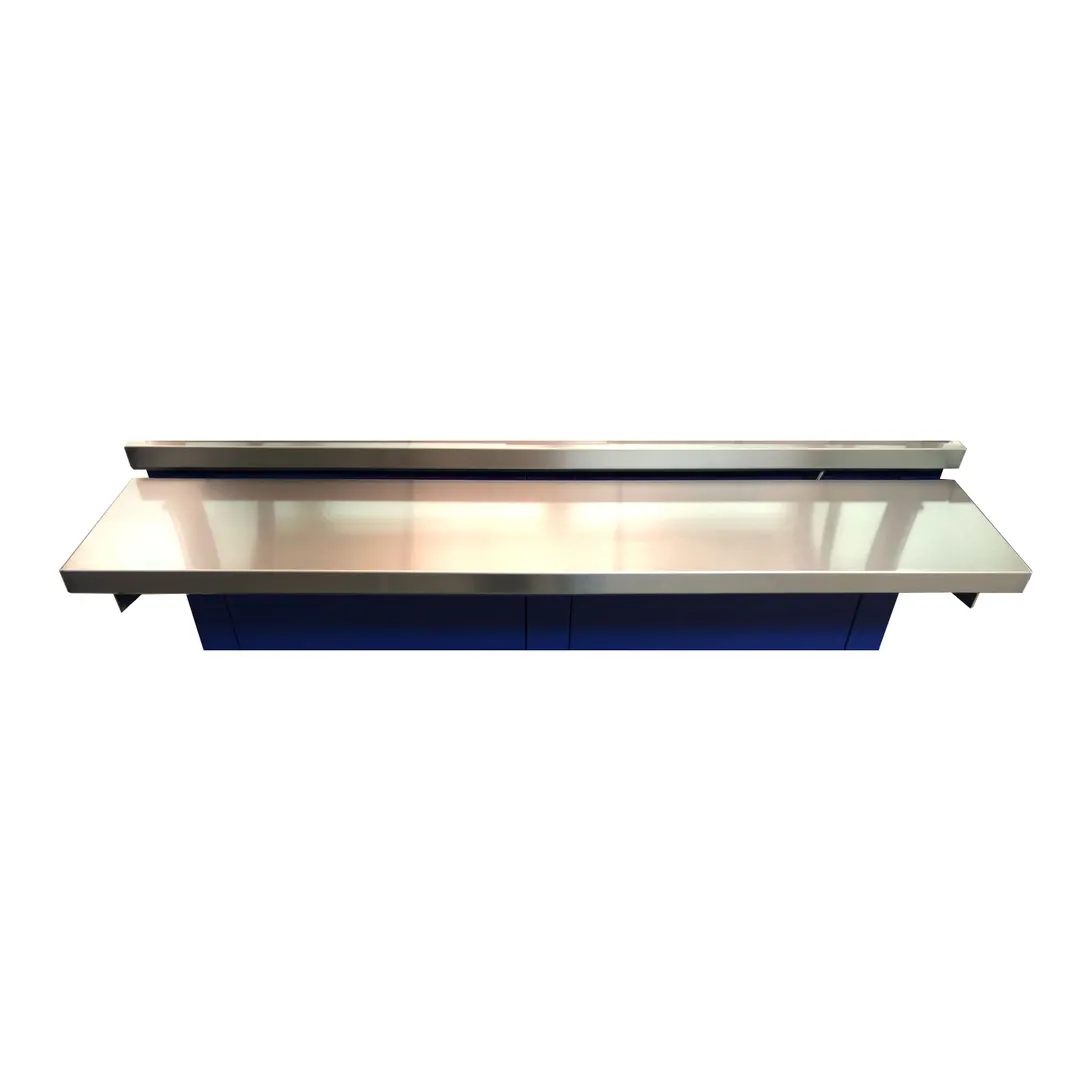 SecoSelect FTS-2 Flat Tray Slide, 12’’ Wide, Hinged Drop Shelf, Removable