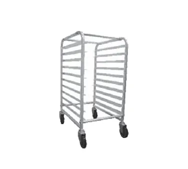 Serv-Ware CWP-APR-10EL Aluminum 10-Tier Pan Rack - 20-7/8" x 26-1/4" x 38"