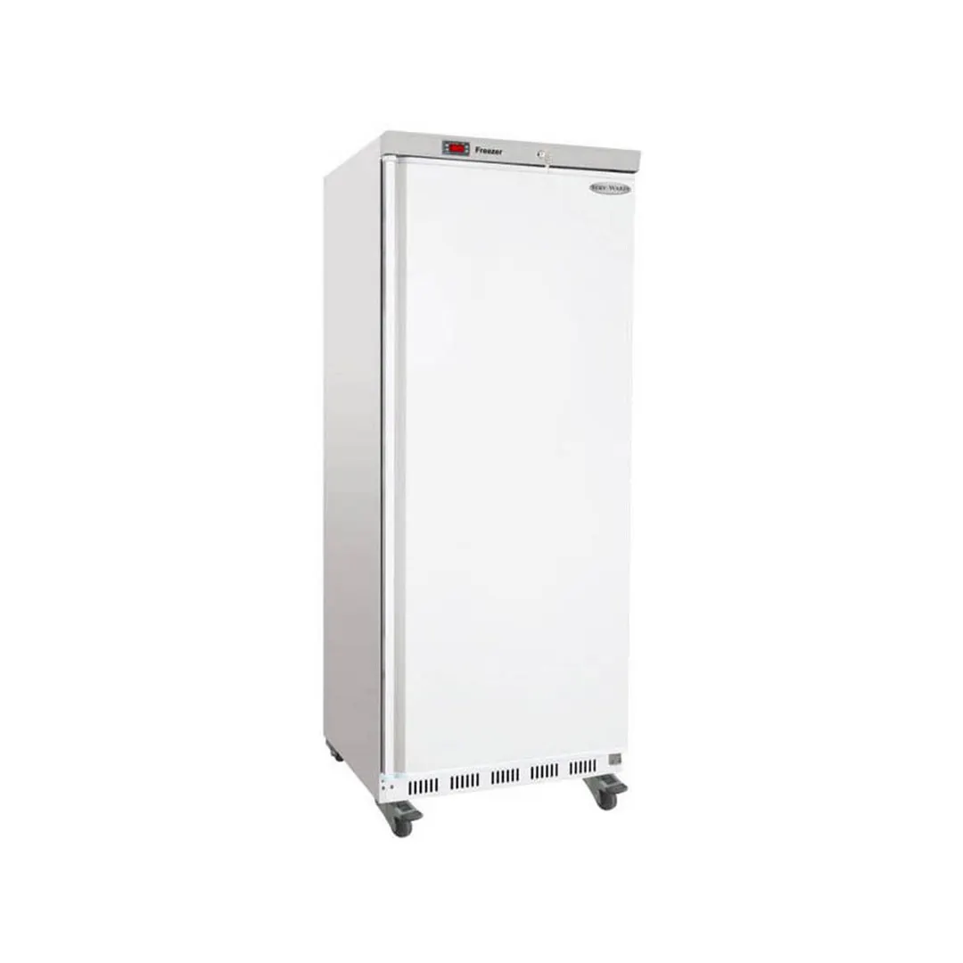 Serv-Ware EF25-HC 30.6" 1-Solid Door Reach-In Freezer, Bottom Mount, 25 cu. ft., White