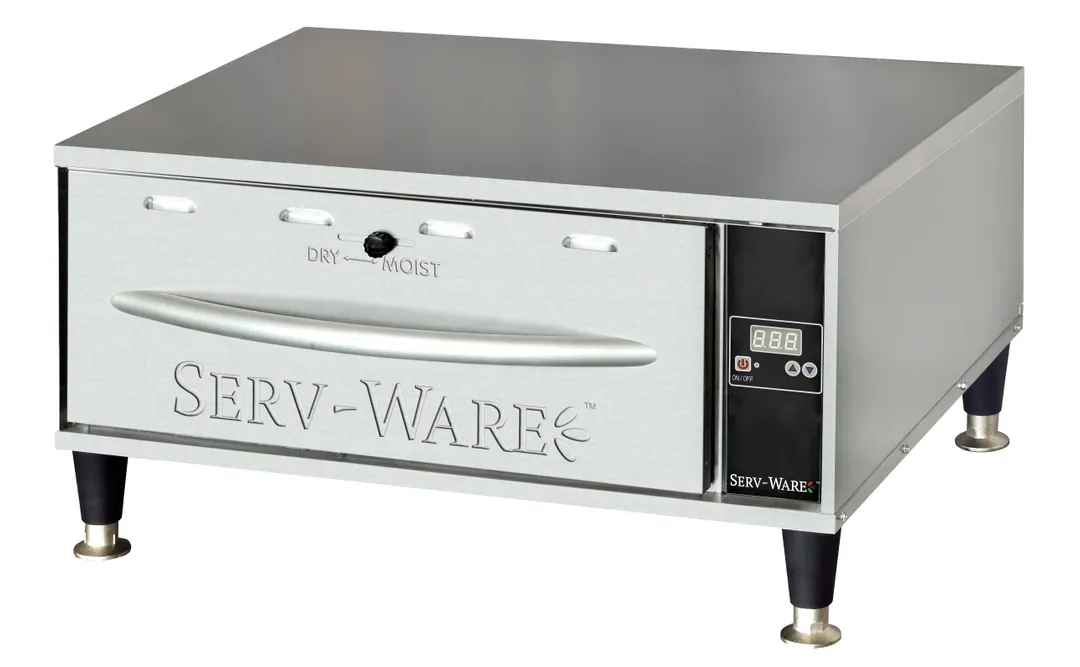 Serv-Ware SWPWDS-1 Free Standing Food Warming Drawer Unit, (1) Drawer, 450 W