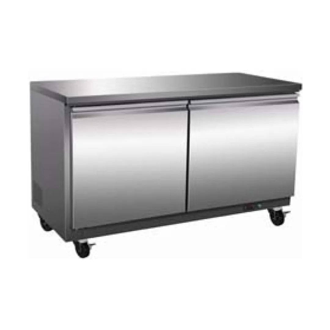 Serv-Ware UCR-48-HC 48" 2-Section Undercounter Refrigerator w/ 2 Doors, 12 cu ft