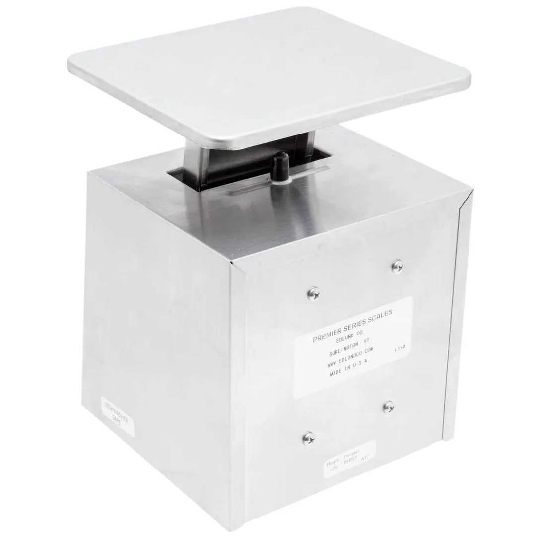 Edlund SF-2 - 1-9 lb Portion Scale, Fixed Dial, 6-7" Platform, 32 oz/¼ oz Graduation, Stainless, Dishwasher Safe