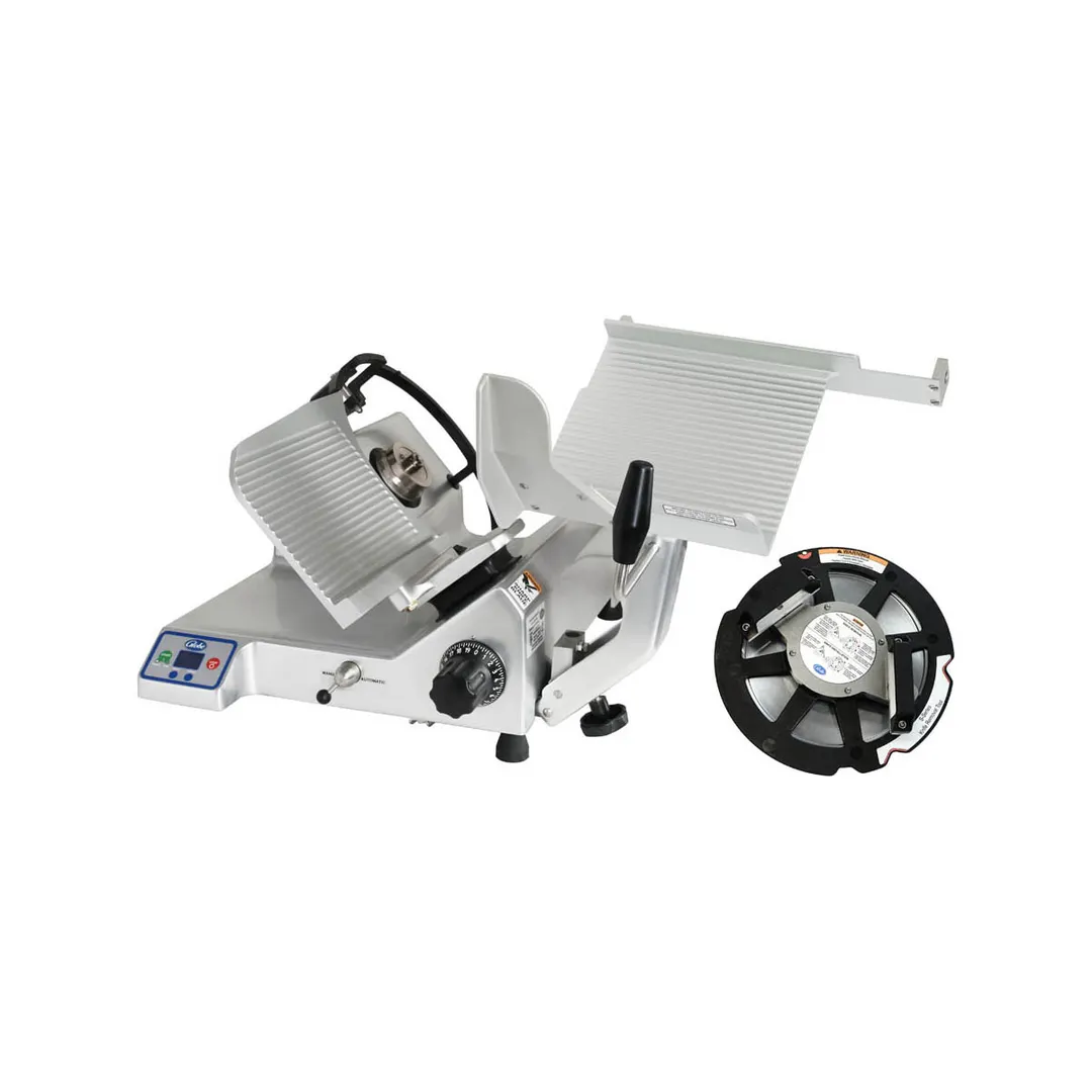 Globe SG13A S-Series 13" Heavy-Duty Automatic Meat Slicer, 1/2 HP, 4-Speed