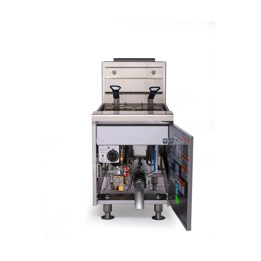 Pitco SGC-S Solstice™ Full Pot Countertop Gas Fryer w/ 35 lbs Capacity, Millivolt Controls, Natural Gas