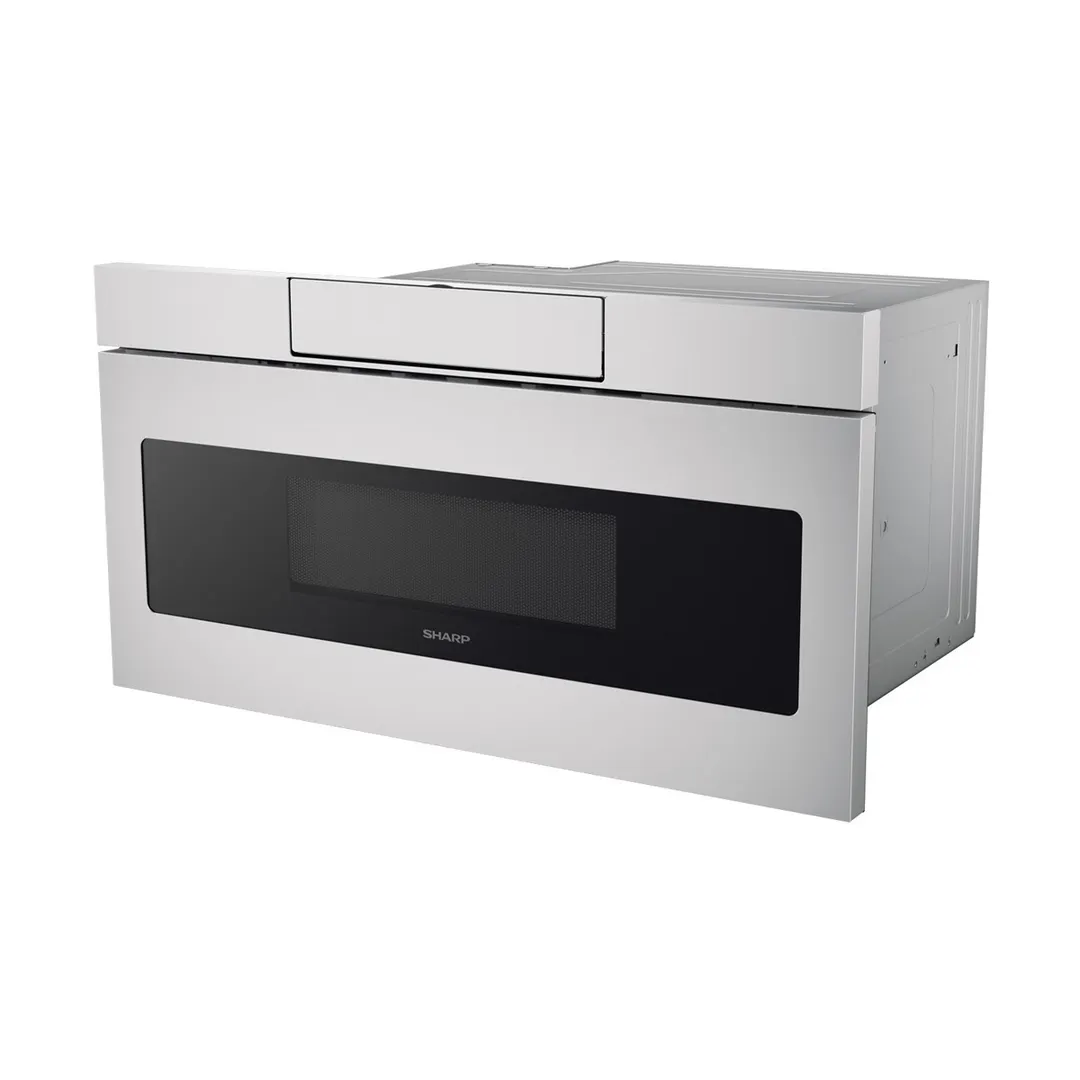 Sharp SMD3070ASY 24" 950 Watt Microwave Drawer Oven, 1.2 Cu. Ft., Concealed Control Panel, S. Steel - Open box