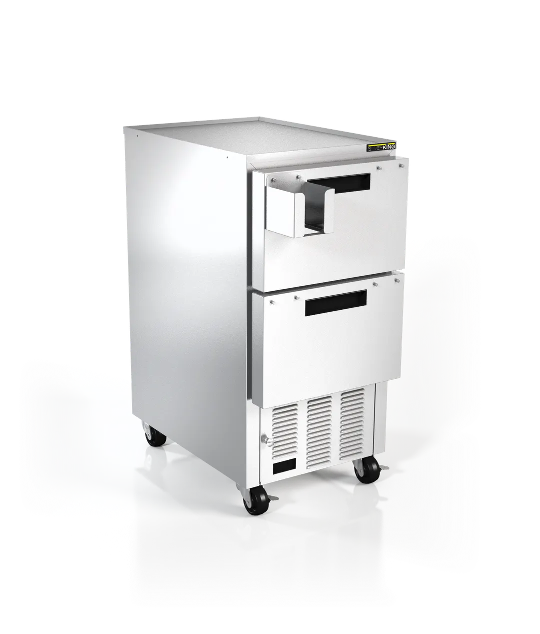 Silver King SKDL18-EDUS4 Lettuce Crisper/Dispenser, 17"W, (2) Drawer