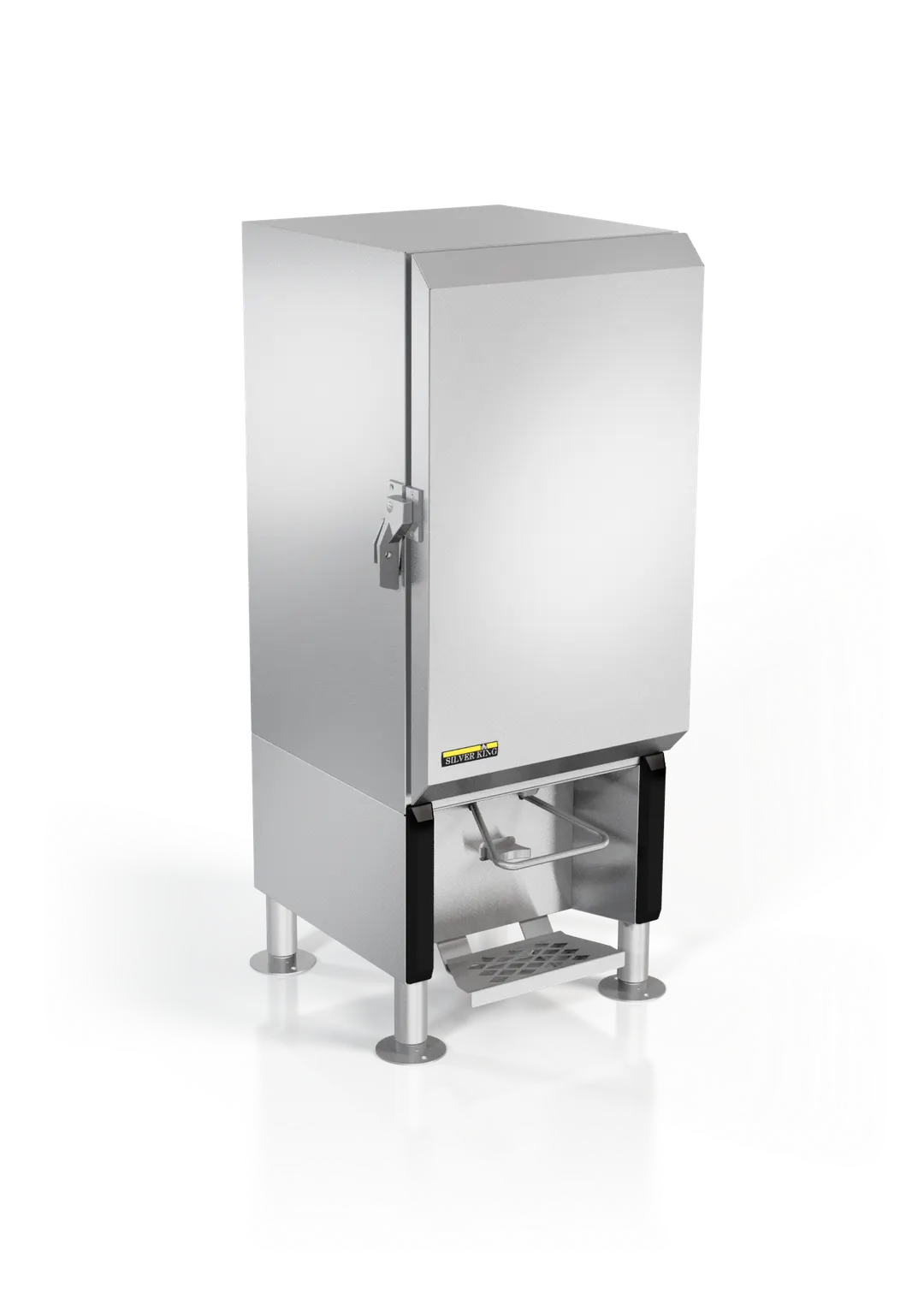 Silver King SKMAJ1-ESUS3 Refrigerated Milk Dispenser, 6-Gallon, R290, 115V 1/10 HP, Crate & Legs