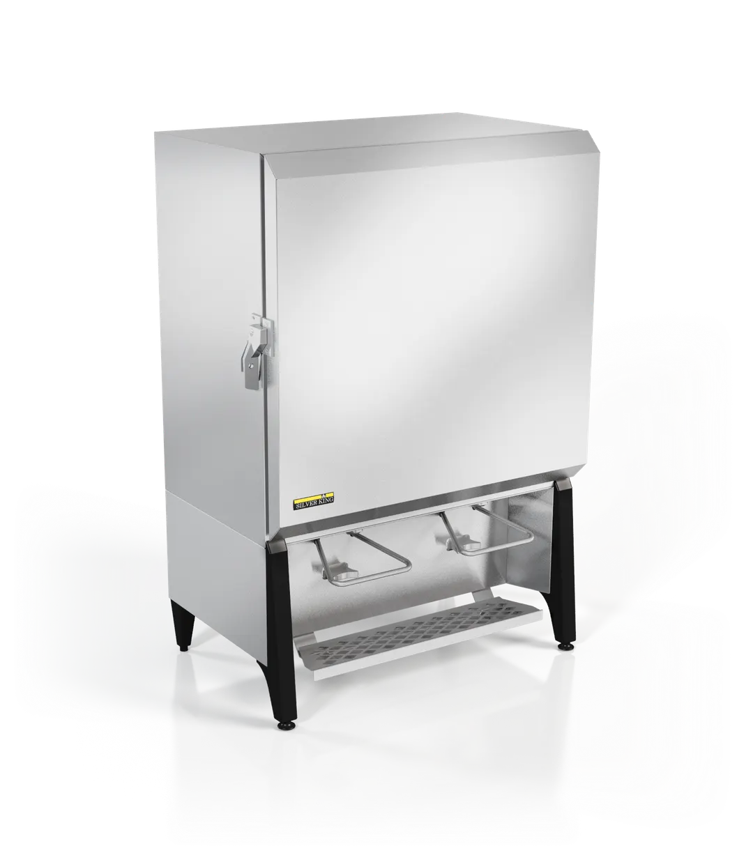 Silver King SKMAJ2-ESUS4 Refrigerated Milk Dispenser, 12‑Gallon 2 Valves, R290 Cooling, 1/10 HP 115V