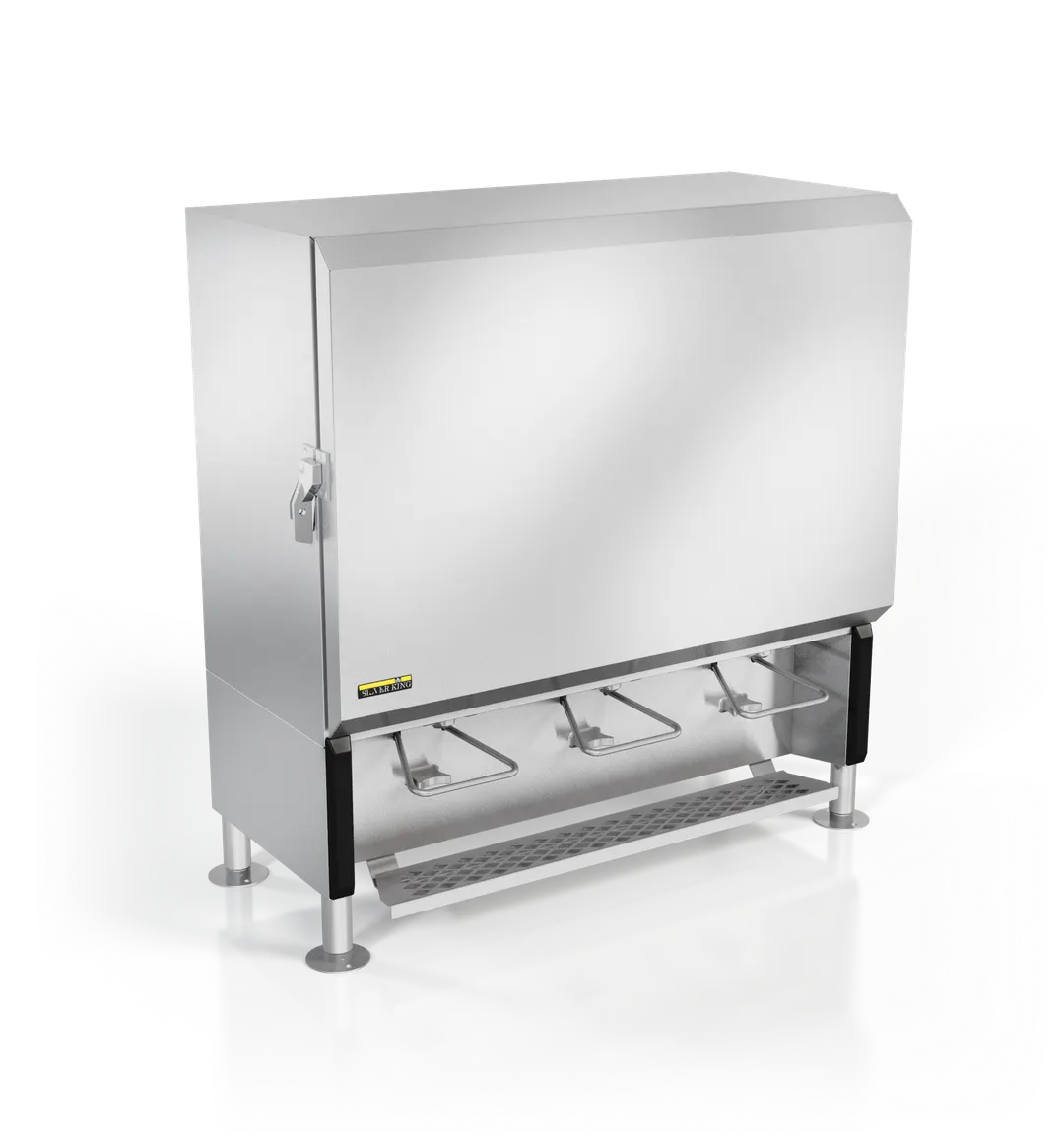Silver King SKMAJ3-ESUS3 Refrigerated Milk Dispenser, 18‑Gallon, Triple Valve, R290, 115V 1/6 HP