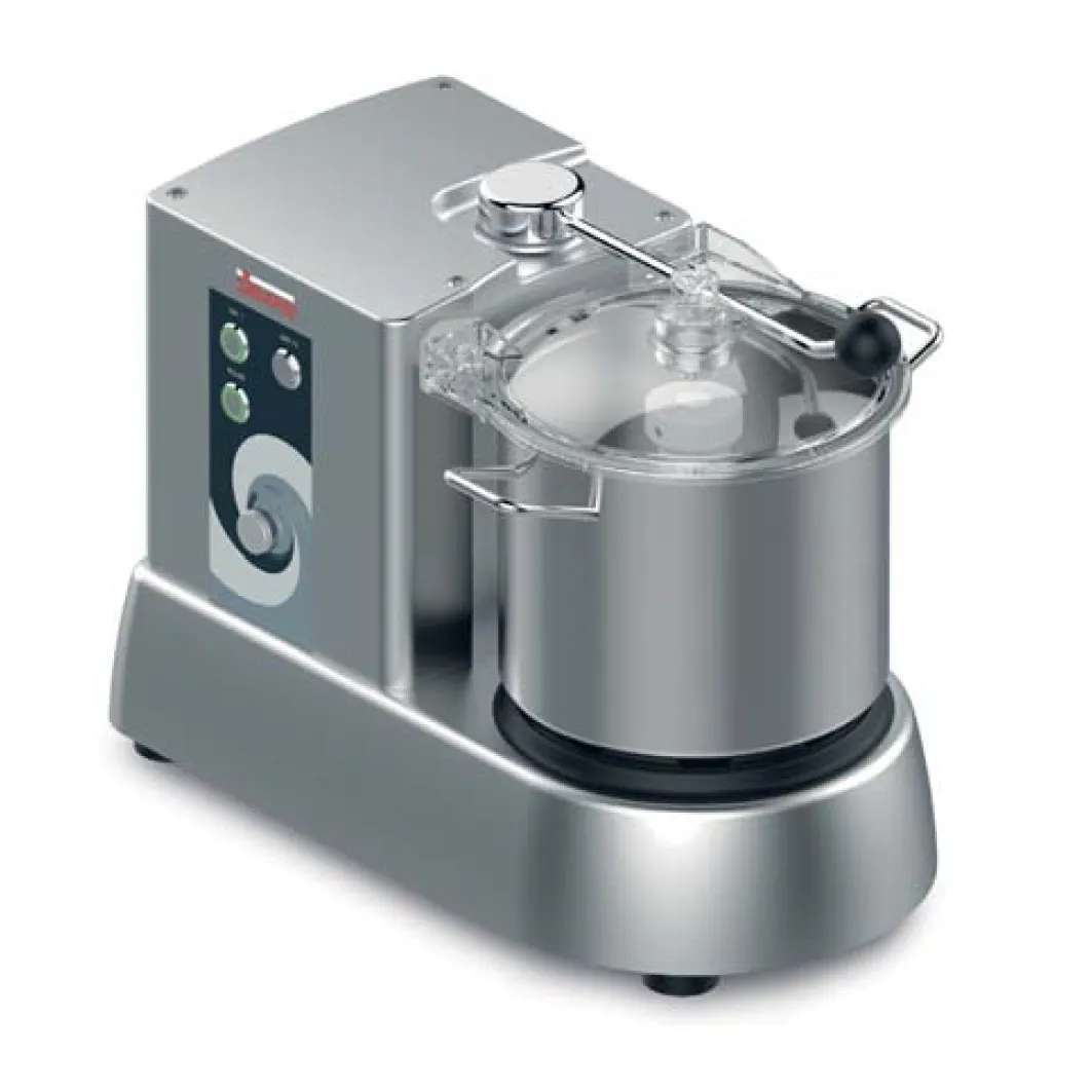 SIRMAN 40780628S C-TRONIC 6 VT Variable Speed 6 Qt. Stainless Steel Batch Bowl Food Processor, 4/5 HP