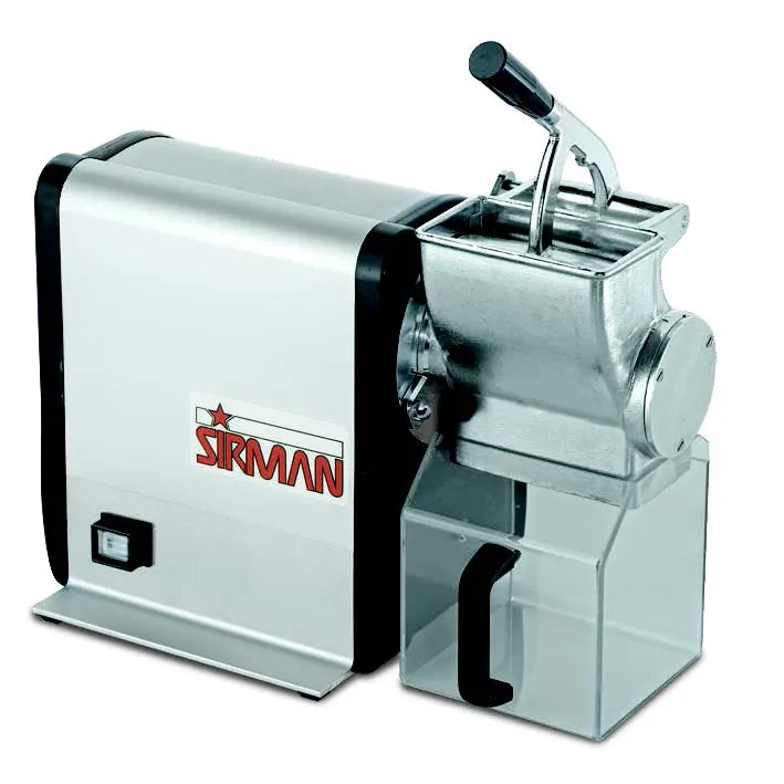 Sirman 20021608WNA GF DAKOTA Hard Cheese Grater, Electric, Stainless Steel Drum with 1/16" Tooth