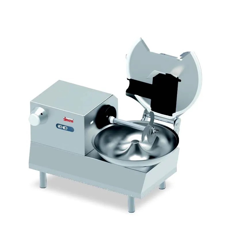 SIRMAN 40794058 KATANA 12 PTO Bowl Cutter, Horizontal, 12,7 Qt. Bowl Capacity, Built-In #12 PTO for Use w/ Attachments