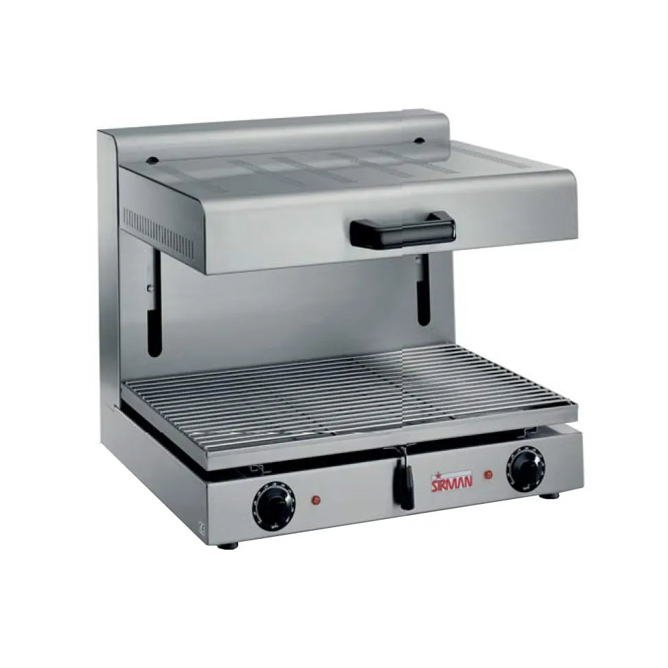 Sirman 30142556 Salamander Pro 1/1 G Stainless Steel Electric Broiler, 220V, 3400W