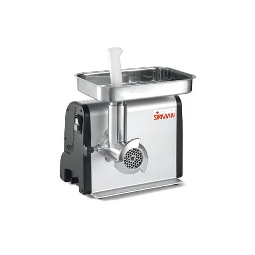 SIRMAN 211215D8NA Countertop Electric Meat Grinder – 1/2 HP, 370W, 120V/60Hz, 13A, 5 lb/min Yield, ABS Plastic