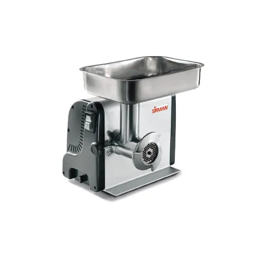 SIRMAN 210814D8NA 1/3 HP Countertop Electric Meat Grinder – Hub, 5 lb/min Yield, 250W 120V 13A, ABS & Aluminum
