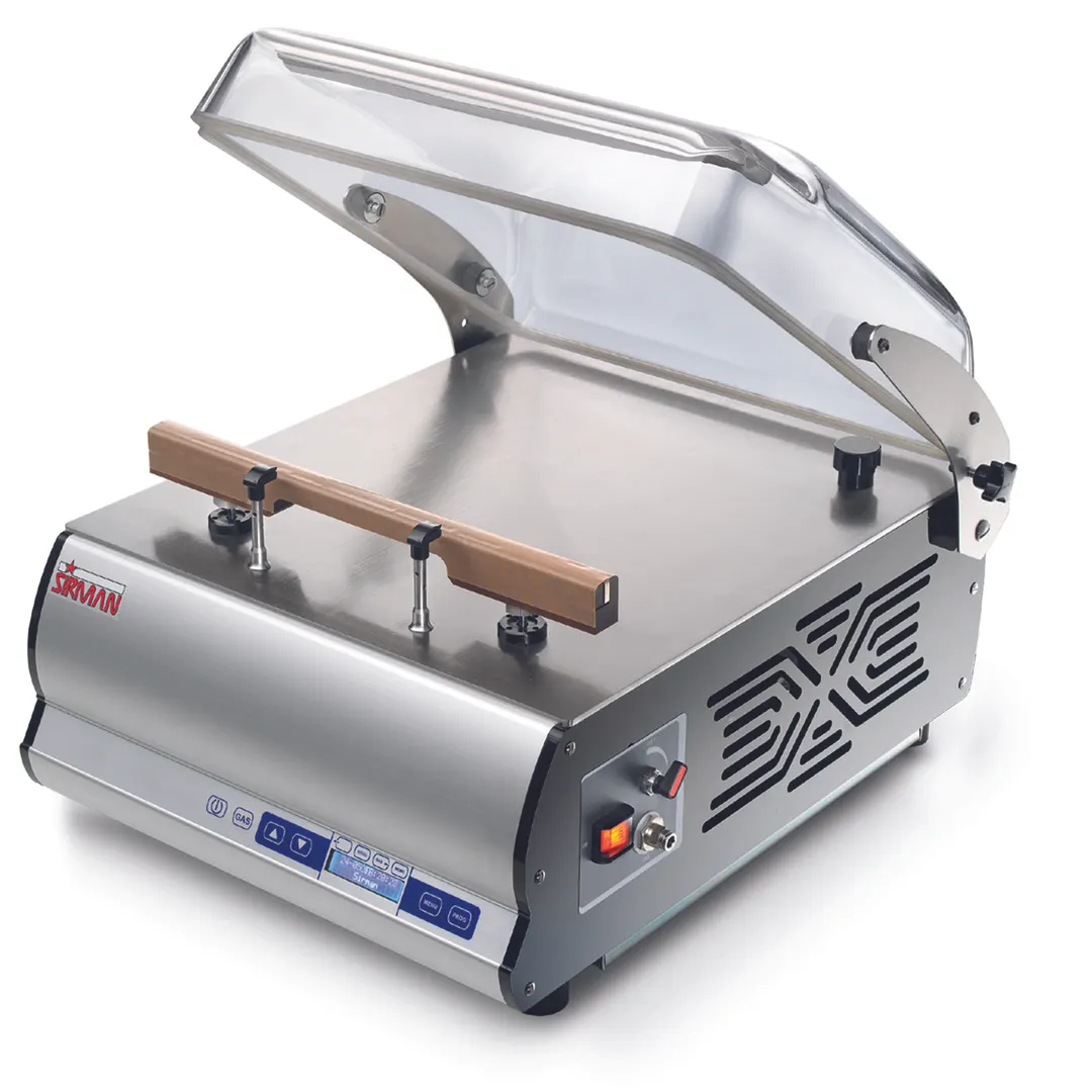 SIRMAN USA S3340241008DX8Countertop Chamber Vacuum Packaging Machine with 16-1/8" Single Seal Bar