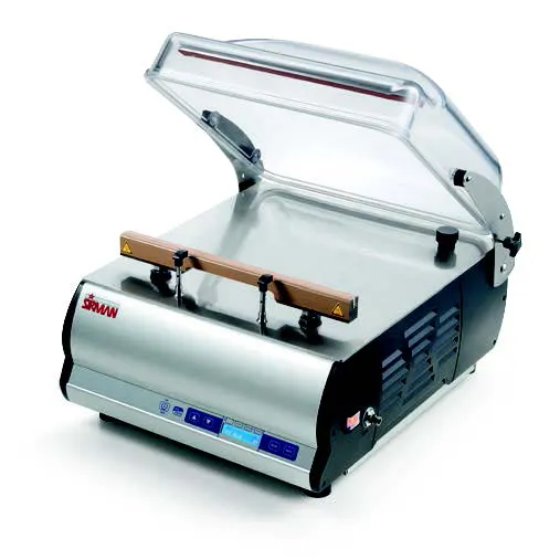 SIRMAN USA S3340281009DX8 Countertop Chamber Vacuum Packaging Machine with 16-1/8" Single Seal Bar