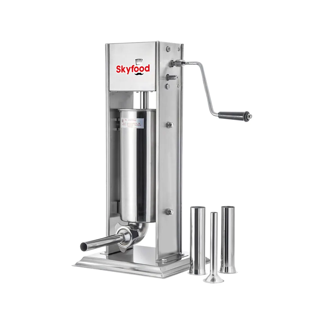 Skyfood 7VF Manual Sausage Stuffer, 15 lb Capacity
