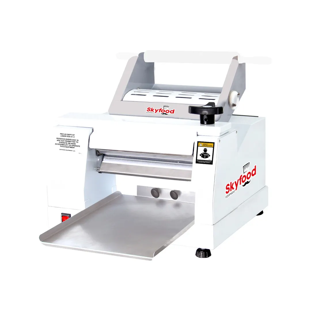 Skyfood CLM-300 12" Table Top Single Pass Dough Roller & Sheeter, 75 RPM, 1/2 Hp