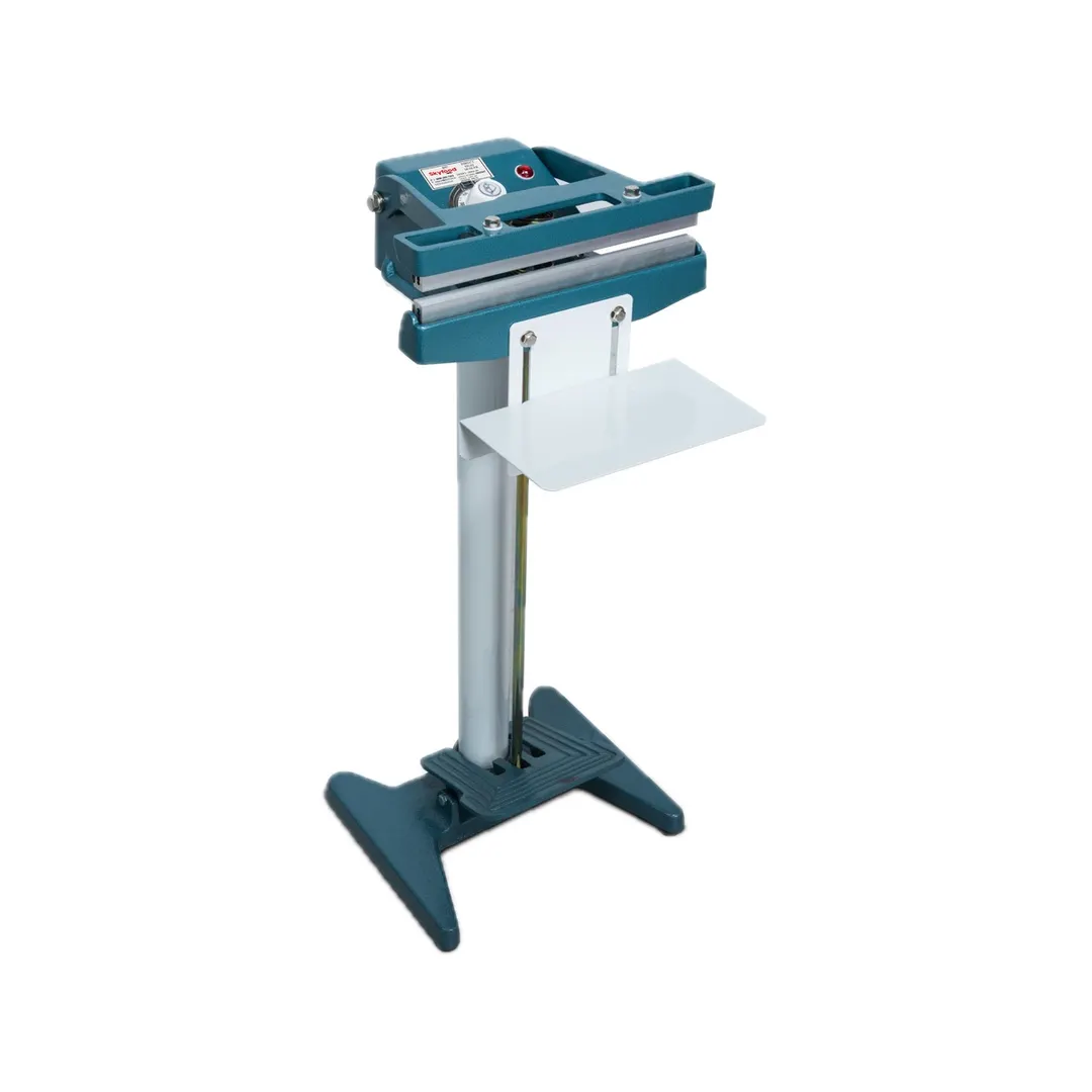 Skyfood DHSF-30 12" Floor Model Direct Heat Sealer, Foot Pedal Operation, 11.8"L x 5/8"W Sealing Bar, 400W, 120V