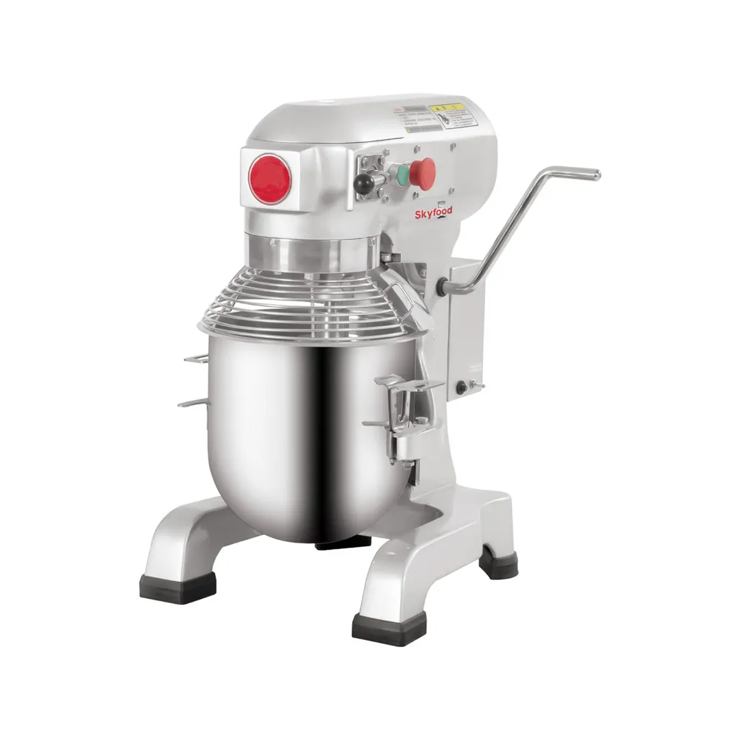 Skyfood SMM10 Countertop 10 qt Planetary Mixer w/ Guard, 3-Speed, 3/4 hp