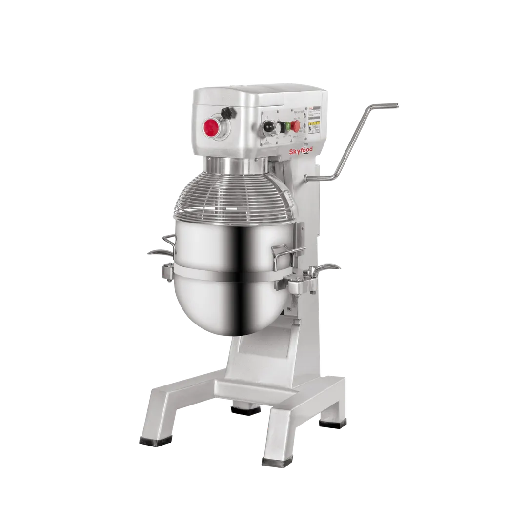 Skyfood SMM30 Countertop 30 qt Planetary Mixer w/ Timer and Guard, #12 HUB, 3-Speed, 2-1/2 hp