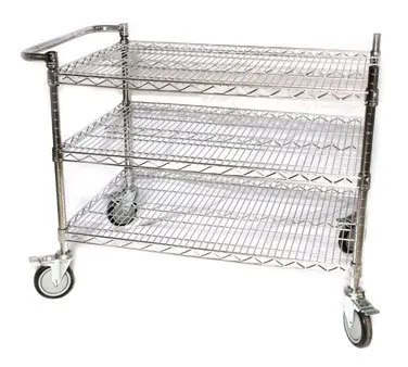 Somerset 0021-000 Utility Table, heavy duty, 24" x 36" x 31", (3) mesh shelves, for CDR-600F