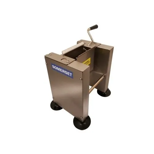 Somerset SMS-60 - 400 lb/hr Manual Meat Shredder, Stainless Steel Bench, Suction Cup Feet, NSF Certified, Made in USA