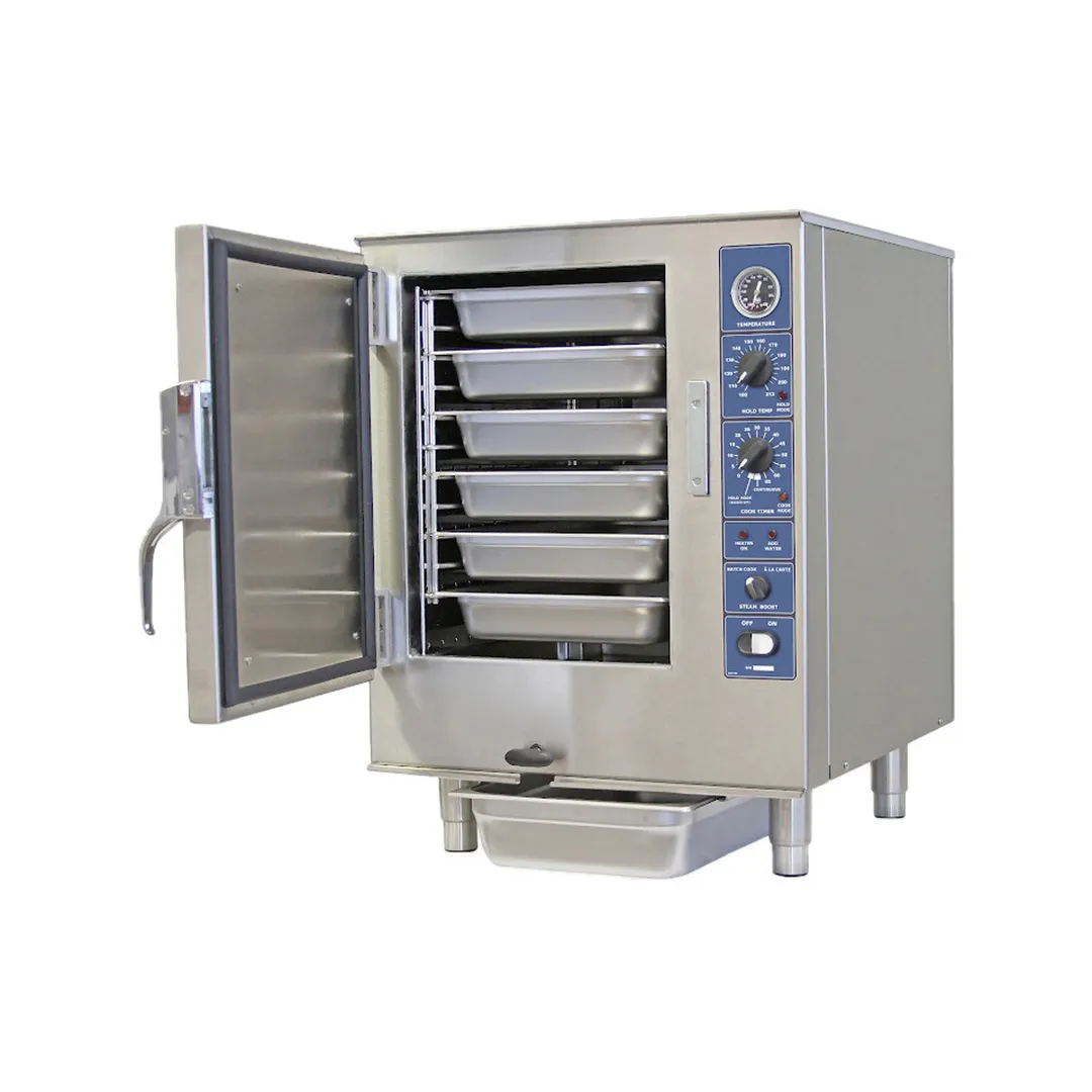 Sterling SP208-10-3-MF 6 Pan Countertop Boilerless Electric Convection Steamer, Manual Fill, 208V