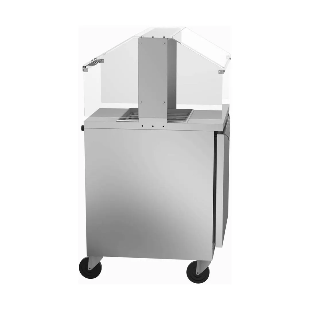 Beverage Air SPE27HC-SNZ 27" One Section Sandwich/Salad Prep Table w/ 1 Door, 8 pans, 6.75 cu. ft.